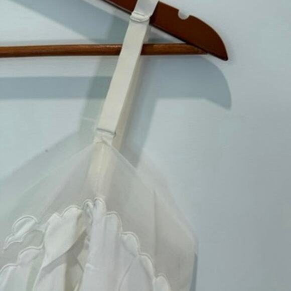 Vintage Komar Slip Dress Chemise Size 36 Short Cream - Picture 13 of 16